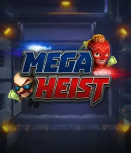 Enter the exciting world of Mega Heist slot by Relax Gaming, highlighting comedic characters ready to undertake a daring robbery. This graphic depicts the drama of the heist with its striking logo and a shadowy vault backdrop. Ideal for fans of heist movies, delivering a thrilling escape. 