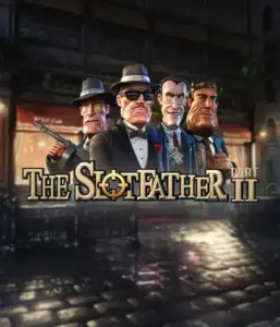 Dive into the underworld world of The Slotfather Part II game by Betsoft, showcasing four iconic mafia characters set against a moody urban backdrop. This image captures the gritty theme of the mobster lifestyle with its detailed character design and suspenseful setting. Perfect for players attracted to mafia stories, offering a gripping gaming experience. 