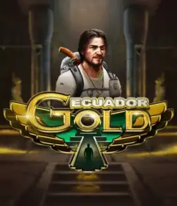 ELK Studios' Ecuador Gold slot displayed with its lush jungle backdrop and symbols of South American culture. The visual emphasizes the slot's dynamic gameplay and up to 262,144 ways to win, complemented with its distinctive features, making it an enticing choice for those interested in the thrill of treasure hunting.